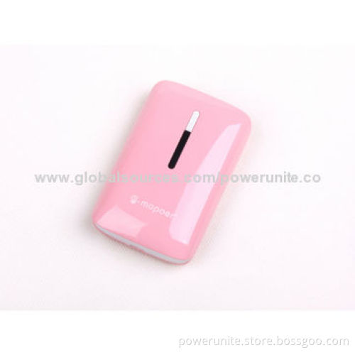High-quality Rechargeable Mobile Power Banks with LED Lights